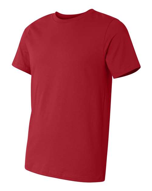 BELLA + CANVAS 3001U Unisex USA-Made Jersey Tee in Red