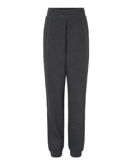BELLA + CANVAS 3727Y Youth Jogger Sweatpants in Dark Grey Heather