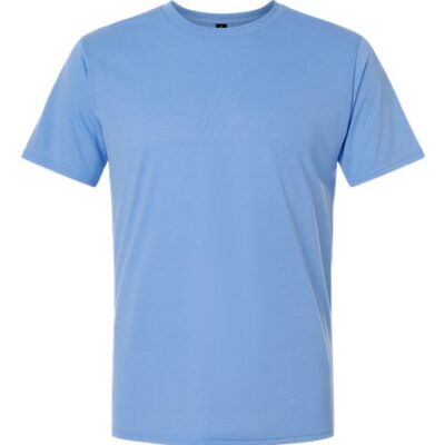 Moisture-wicking in Carolina Blue — front view