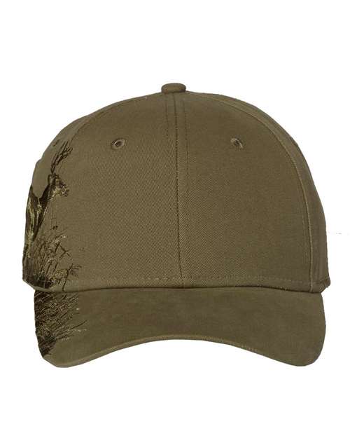 DRI DUCK 3301 Running Buck Cap in Olive
