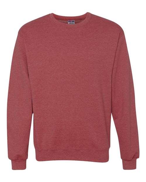 JERZEES 562MR Unisex NuBlend Crewneck Sweatshirt in Vintage Heather Red