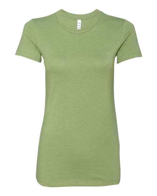 BELLA + CANVAS 6004 Women's Slim Fit Tee in Heather Green