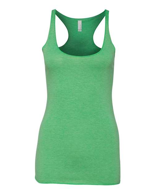BELLA + CANVAS 8430 Women's Triblend Racerback Tank in Green Triblend
