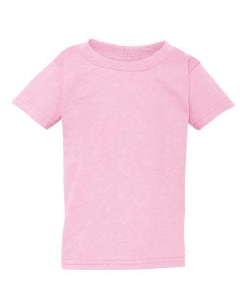 Gildan 5100P Toddler Heavy Cotton T-Shirt in Light Pink