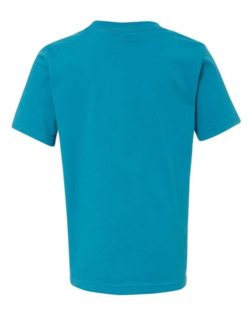 Next Level 3310 Youth Cotton Tee in Turquoise