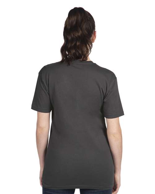 Next Level 3600 Unisex Cotton Tee in Heavy Metal