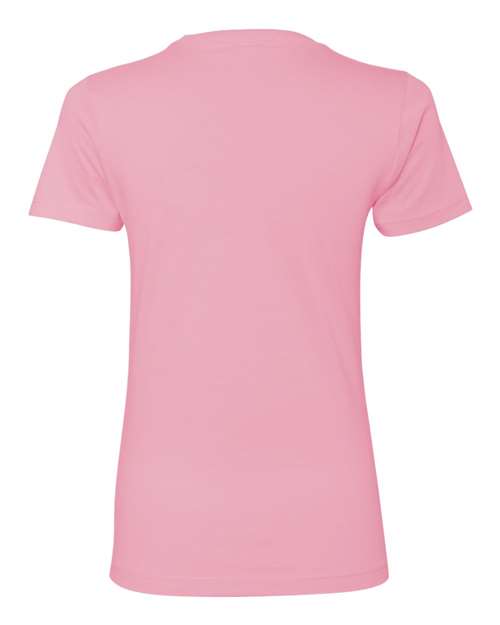 Next Level 3900 Women's Cotton Tee in Light Pink