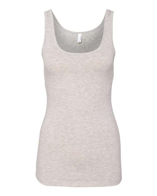 Next Level 3533 Women's Spandex Jersey Tank in Light Heather Grey