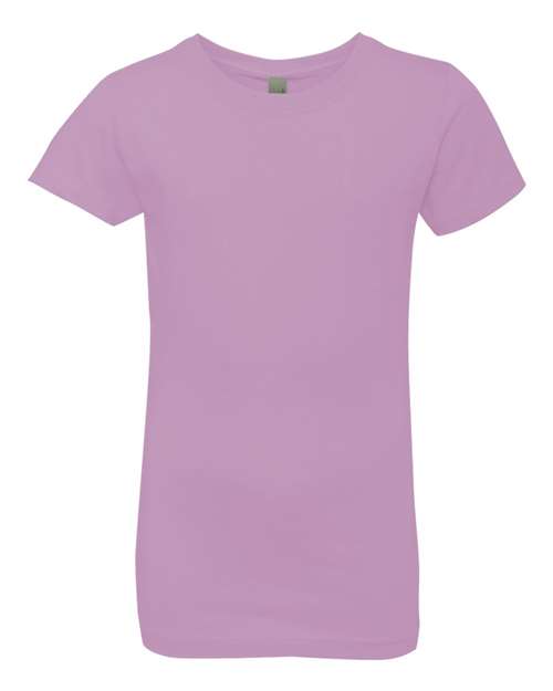 Next Level 3710 Girls' Cotton Princess Tee in Lilac