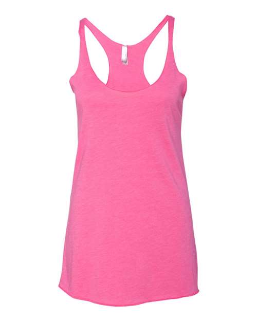 Next Level 6733 Women's Triblend Racerback Tank in Vintage Pink