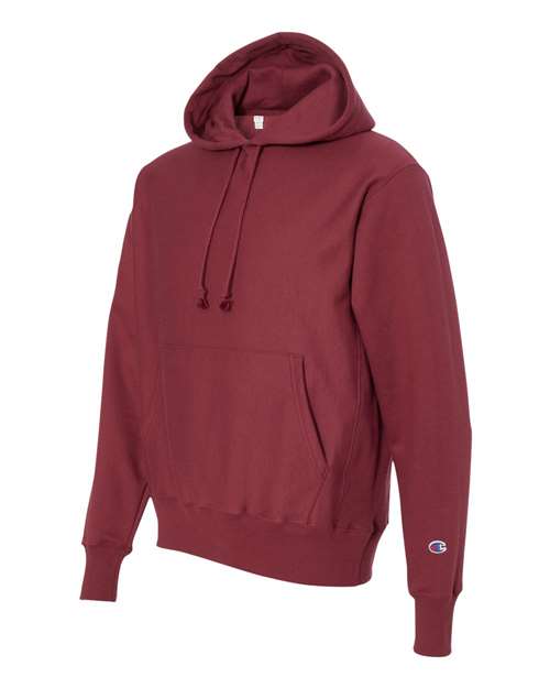 Champion S101 Unisex Reverse Weave Hooded Sweatshirt in Cardinal