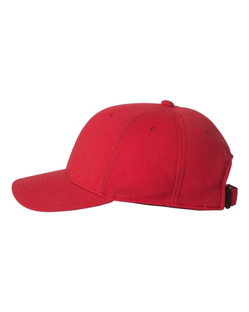 Flexfit 110P 110 Cool & Dry Mini-Piqué Cap in Red