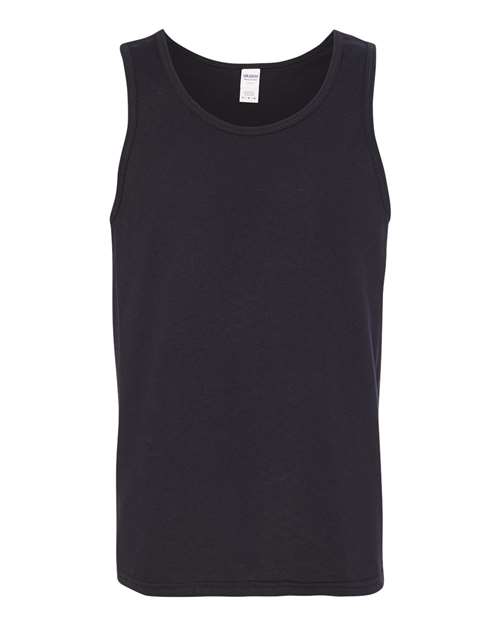 Gildan 5200 Unisex Heavy Cotton Tank Top in Black