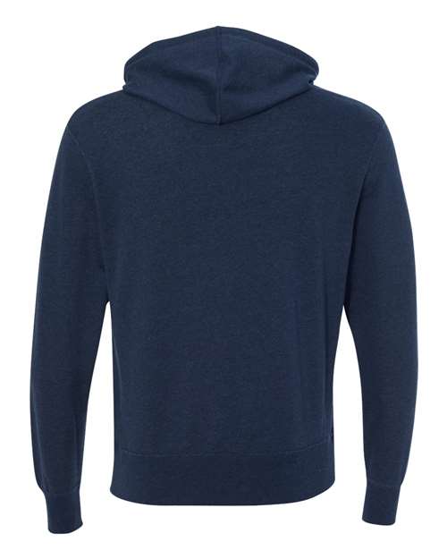 Independent Trading Co. PRM90HT Unisex Midweight French Terry Hooded Sweatshirt in Navy Heather