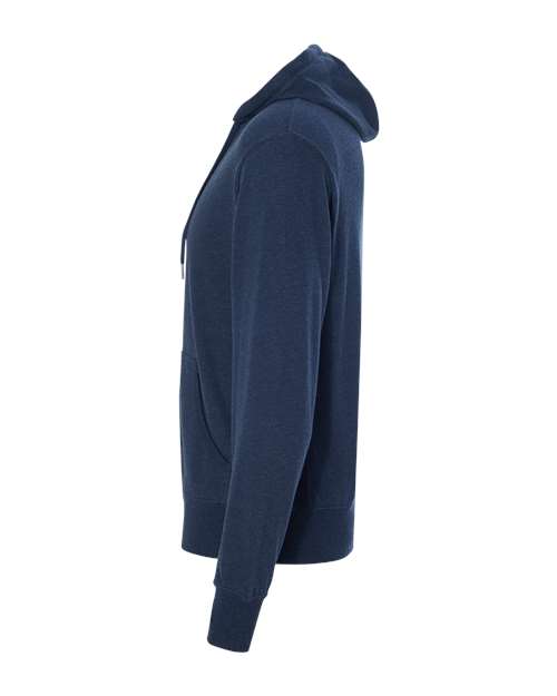 Independent Trading Co. PRM90HT Unisex Midweight French Terry Hooded Sweatshirt in Navy Heather