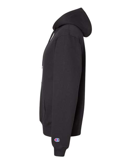 Champion S171 Unisex Cotton Max Hooded Sweatshirt in Black