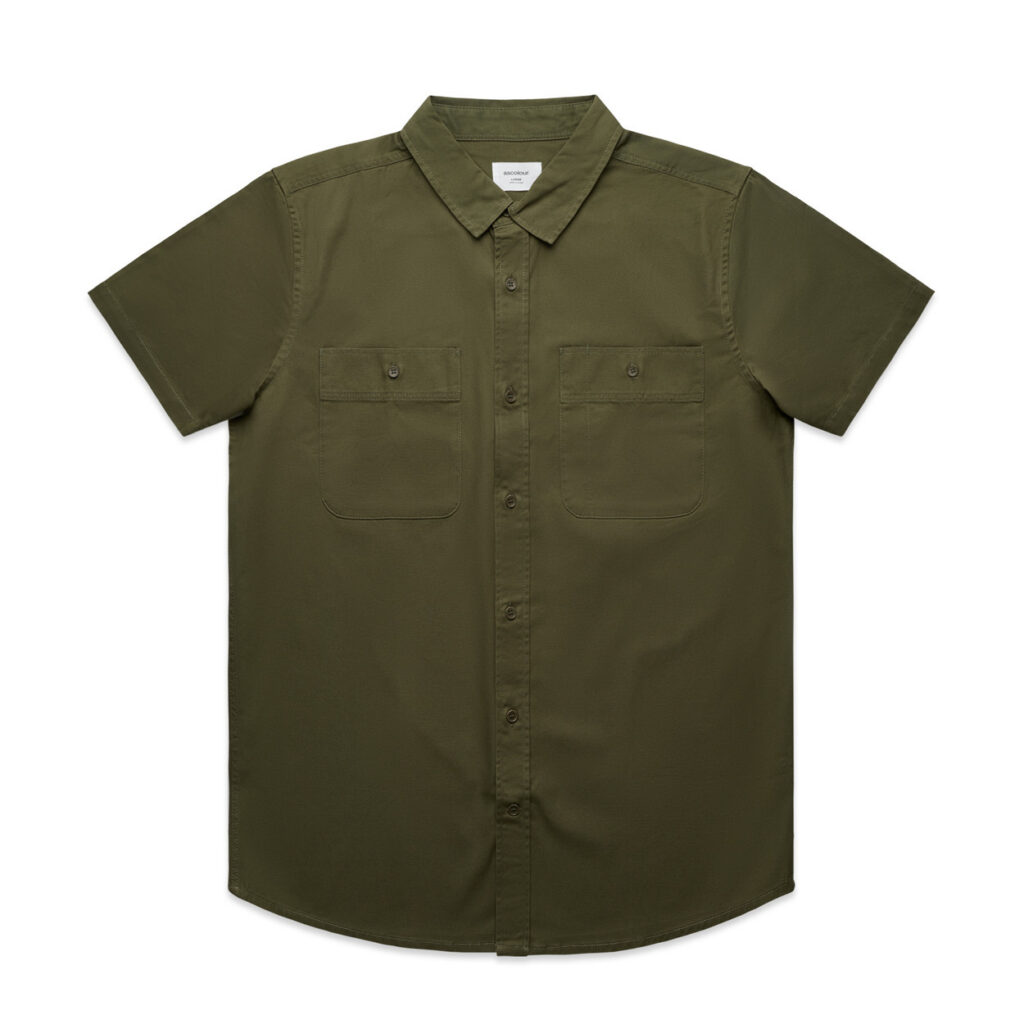 AS Colour 5421 Work Shirt in ARMY