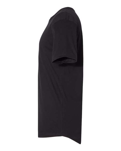 Next Level 3602 Unisex Cotton Long Body Tee in Black