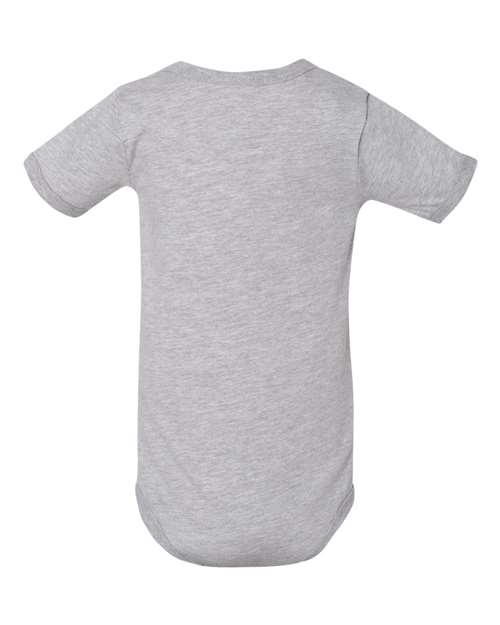BELLA + CANVAS 100B Infant Jersey One Piece in Athletic Heather