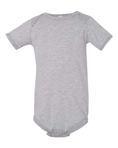 BELLA + CANVAS 100B Infant Jersey One Piece in Athletic Heather