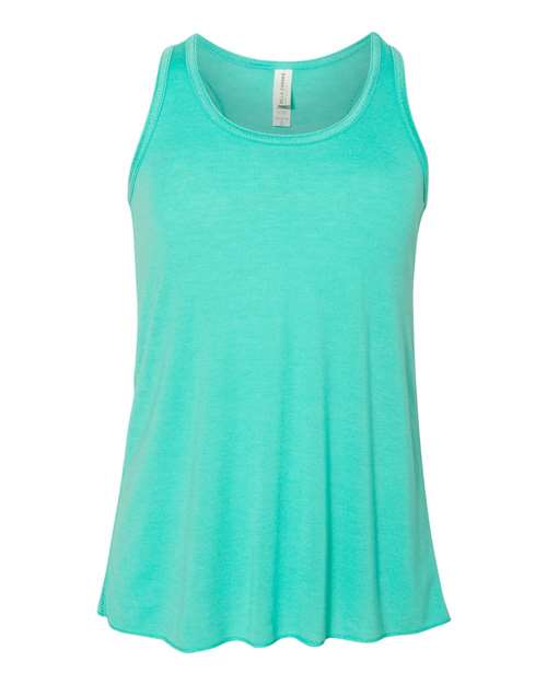BELLA + CANVAS 8800Y Youth Flowy Racerback Tank in Teal
