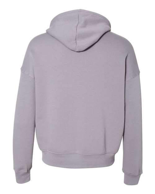BELLA + CANVAS 3729 Unisex Sponge Fleece Drop Shoulder Hoodie Sweatshirt in Storm