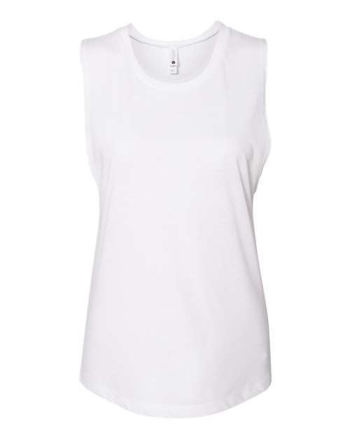 Next Level 5013 Women's Festival Muscle Tank in White