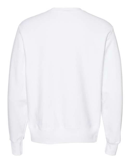 Champion S149 Unisex Reverse Weave Crewneck Sweatshirt in White