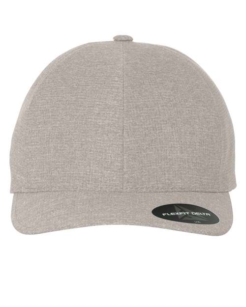 Flexfit 180 Delta Seamless Cap in Melange Silver