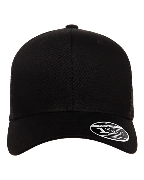 Flexfit 110M 110 Mesh-Back Cap in Black