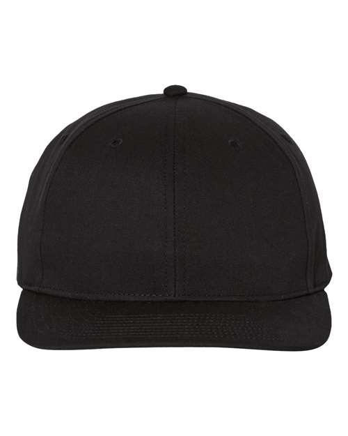 Richardson 212 Pro Twill Snapback Cap in Black
