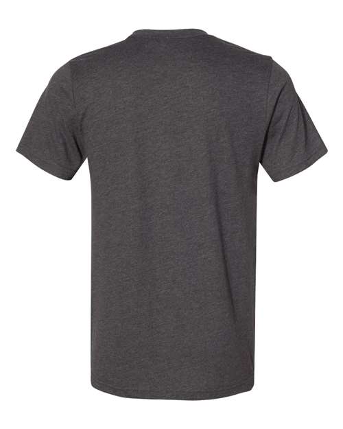 BELLA + CANVAS 3301 Unisex Sueded Tee in Dark Grey Heather