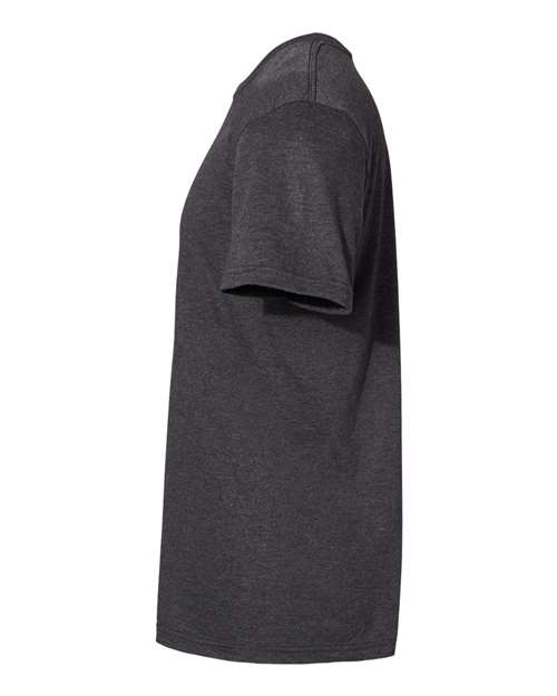 Gildan 64000CVC Unisex Softstyle CVC T-Shirt in Pitch Black Mist