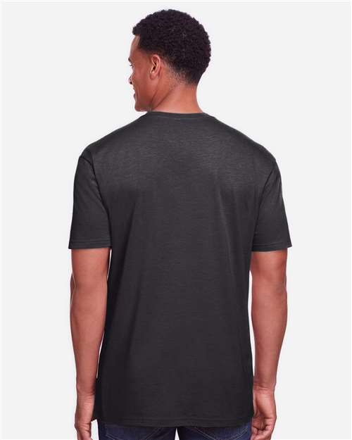 Gildan 64000CVC Unisex Softstyle CVC T-Shirt in Pitch Black Mist