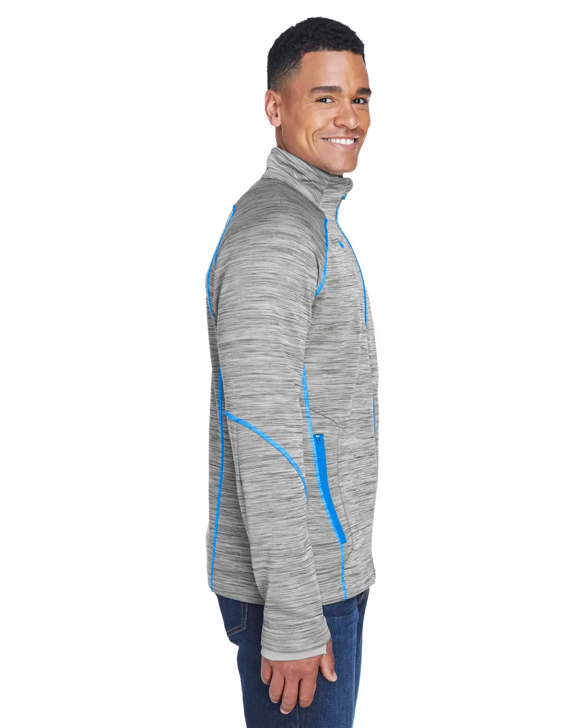 88697 Ash City - North End Sport Red Men's Flux M? PLATNM/ OLY BLU
