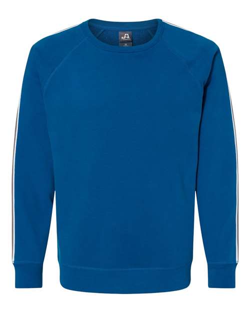 J. America 8641 Men's Rival Fleece Crewneck Sweatshirt in Royal
