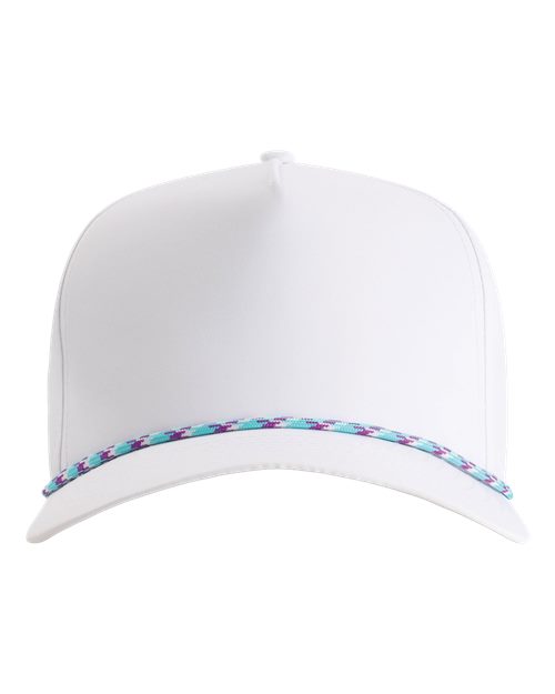 Imperial 5054 The Wrightson Cap in White/ Teal-Purple