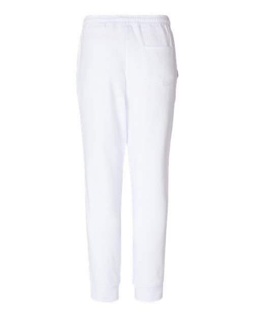 Independent Trading Co. IND20PNT Men's Midweight Fleece Sweatpants in White