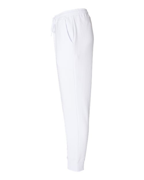 Independent Trading Co. IND20PNT Men's Midweight Fleece Sweatpants in White