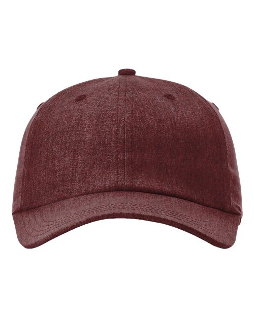 Richardson 224RE Sustainable Performance Cap in Heather Maroon