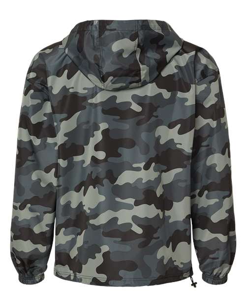 Champion CO200 Unisex Packable Anorak Jacket in Concrete Camo