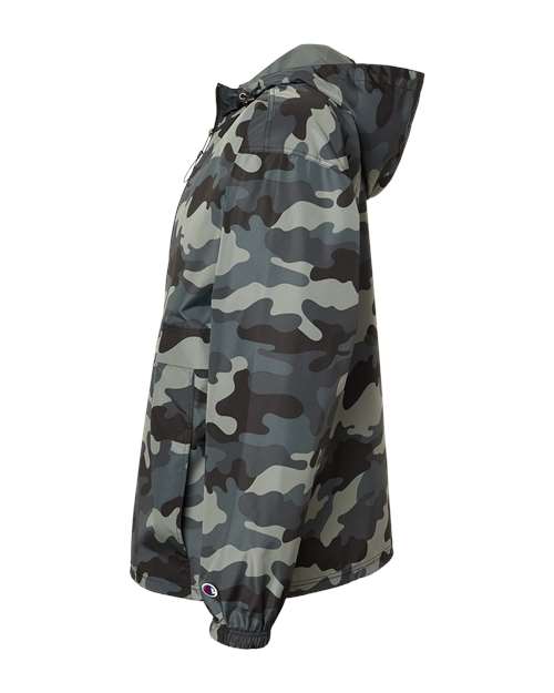 Champion CO200 Unisex Packable Anorak Jacket in Concrete Camo