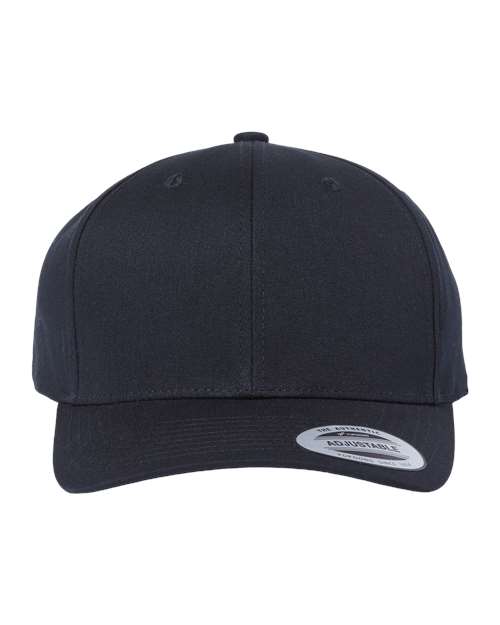 YP Classics 6389 CVC Snapback Cap in Black
