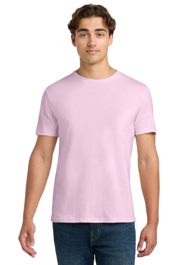 Gildan 64000 Unisex Softstyle T-Shirt in Light Pink