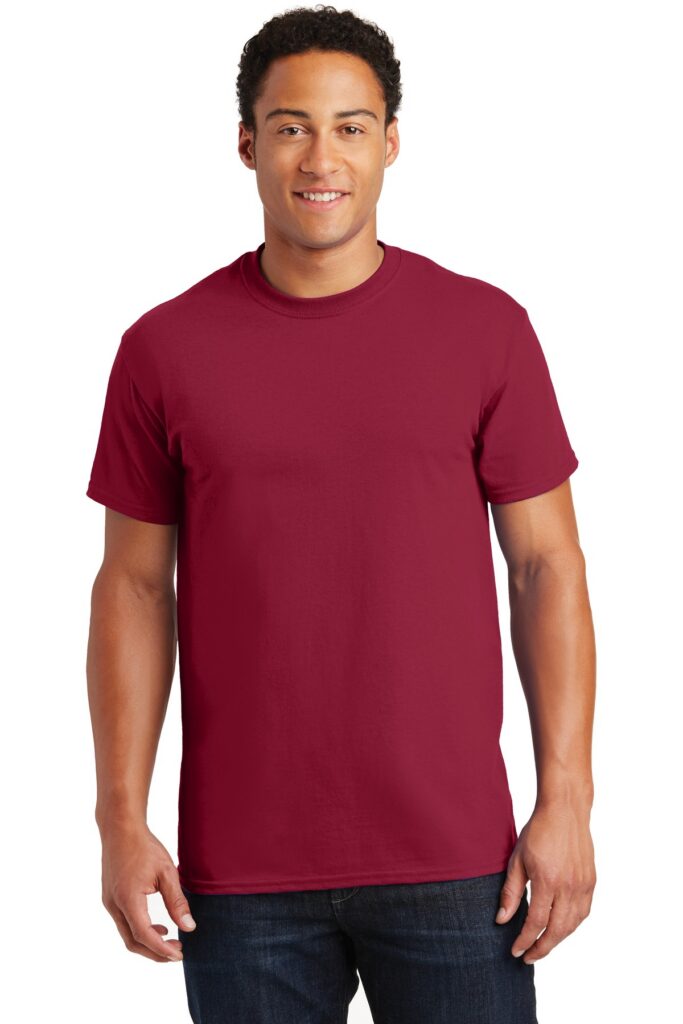 Gildan 2000 Unisex Ultra Cotton T-Shirt in Cardinal Red