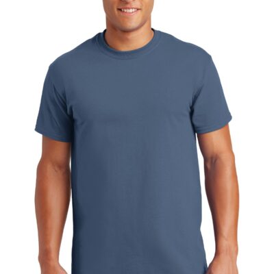 Short Sleeve in Indigo Blue — front view