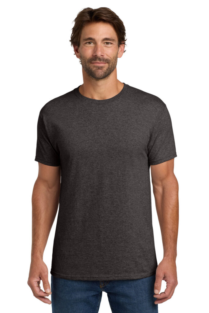 Hanes 5280 Unisex Essential-T T-Shirt in Charcoal Heather