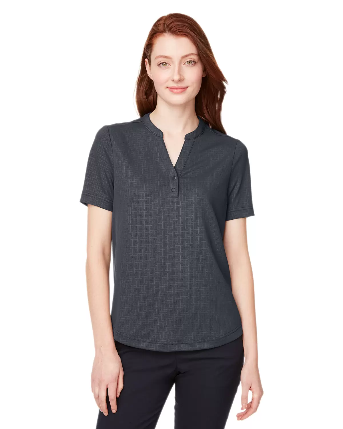 North End NE102W Ladies' Replay Recycled Polo CARBON
