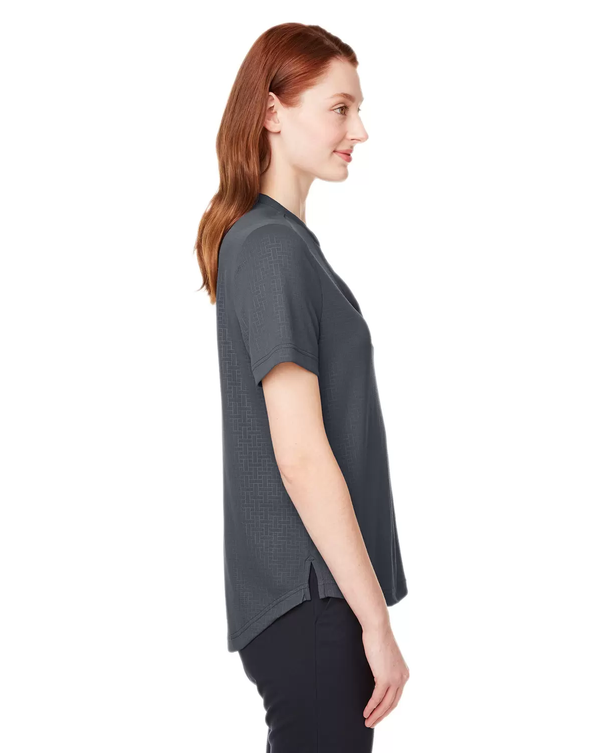 North End NE102W Ladies' Replay Recycled Polo CARBON