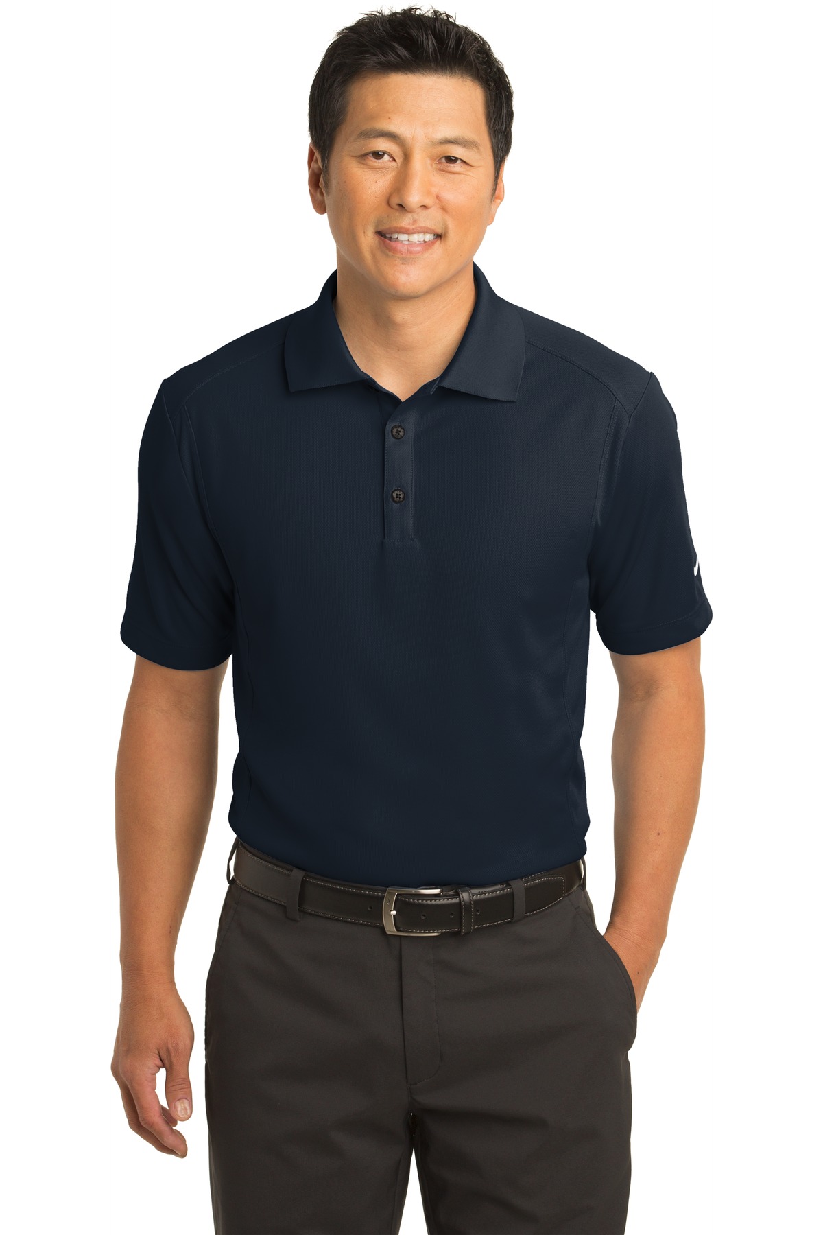 Nike Golf Dri FIT Classic Polo 267020 in Midnight navy